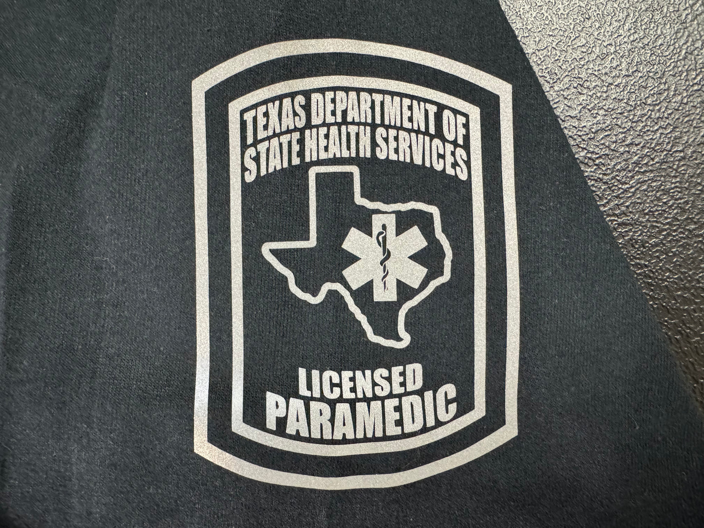 Texas Department Of Health Services Paramedic T-Shirt - Unisex