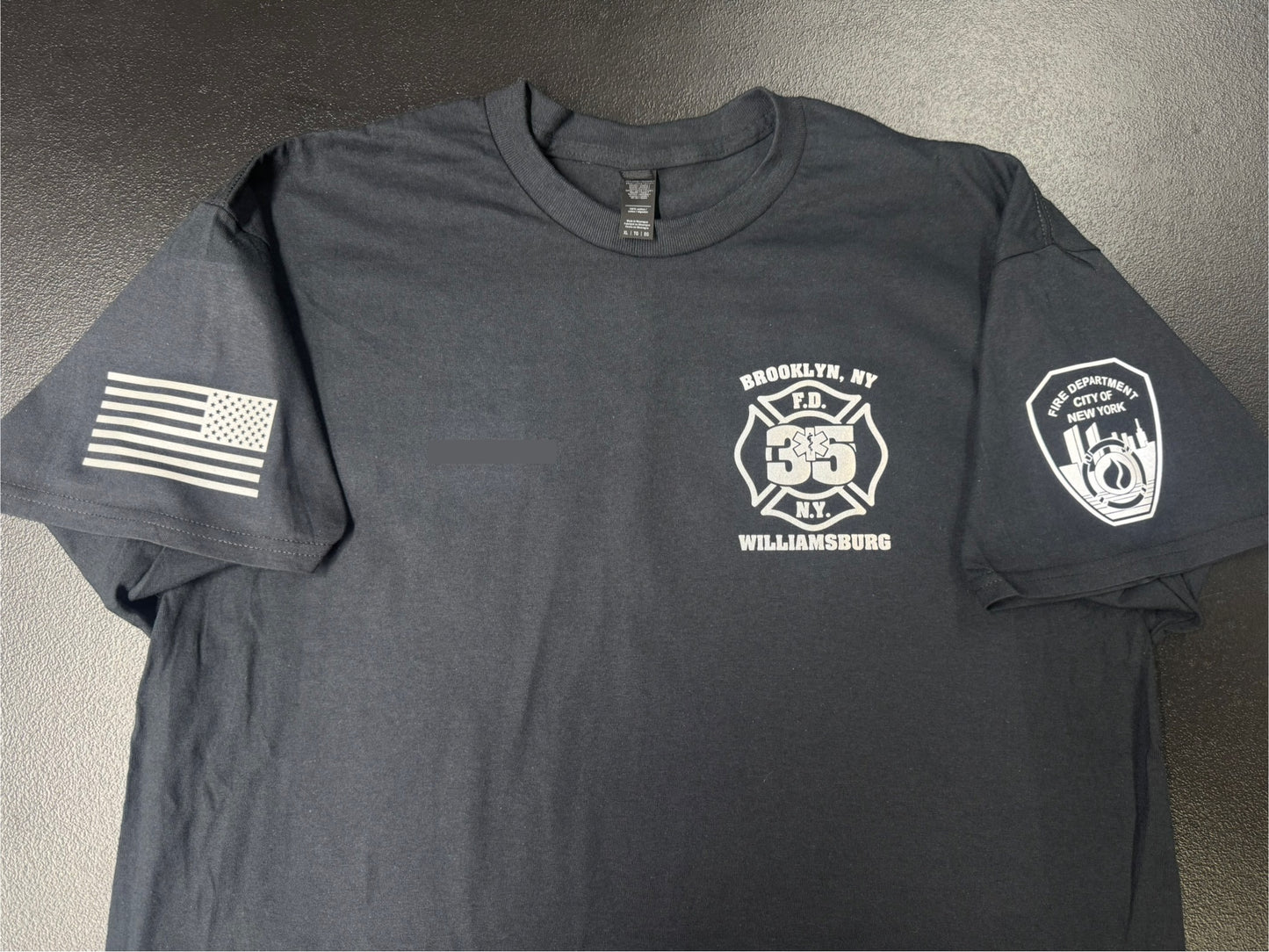 FDNY Station 35 Reflective T-Shirt - Unisex