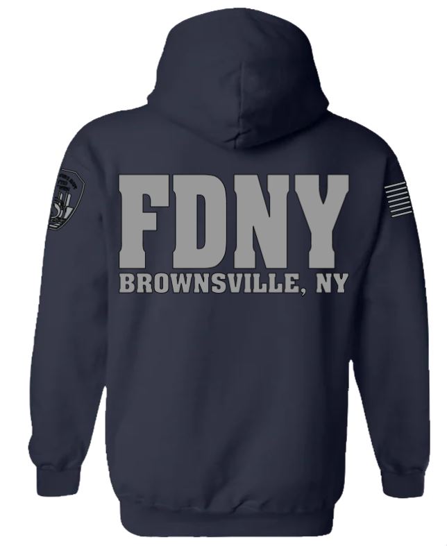 FDNY Brownsville Reflective Pullover Hoodie - Unisex
