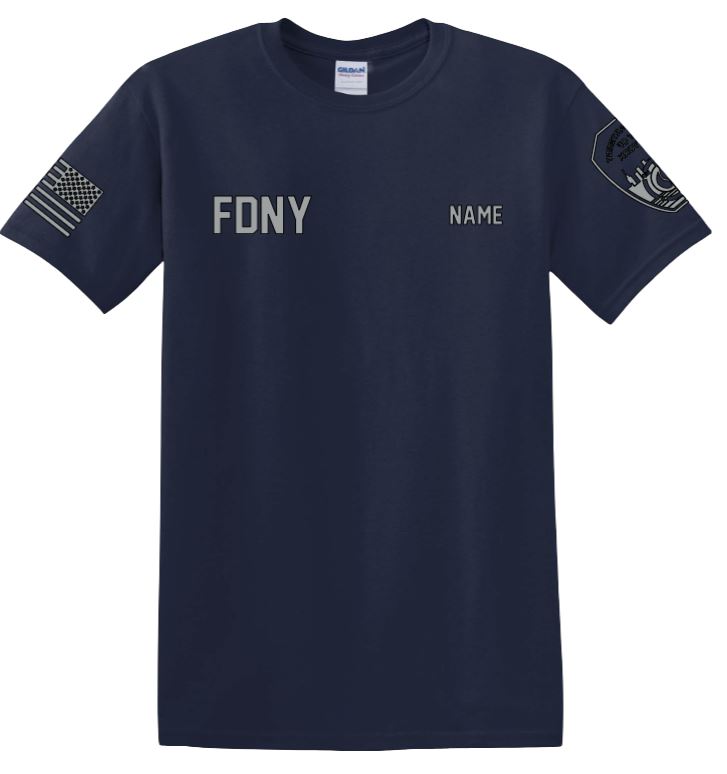FDNY Lieutenant Reflective T-Shirt - Unisex