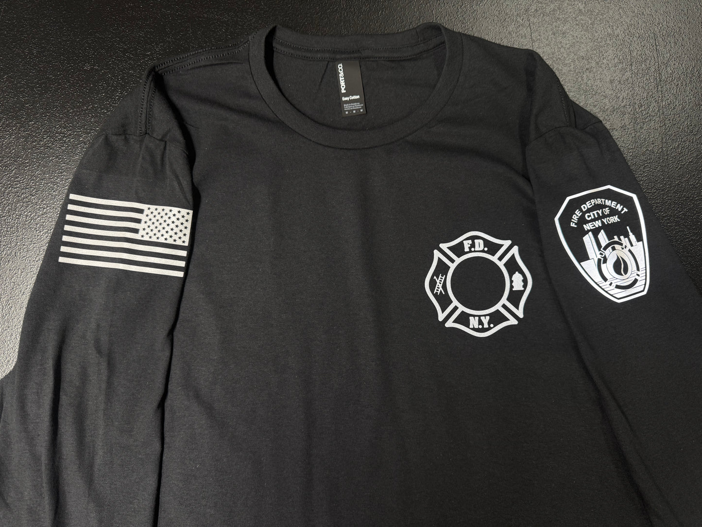 FDNY Reflective Long Sleeve T-Shirt - Unisex