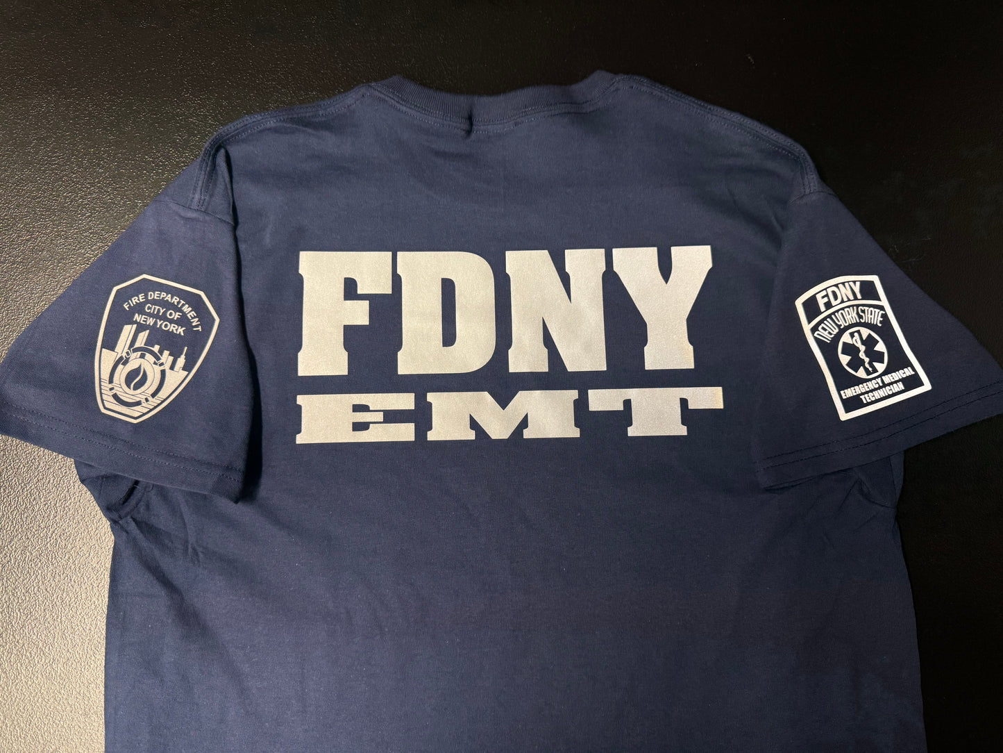 FDNY EMT Reflective T-Shirt - Unisex