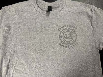 FDNY Gator Unit Reflective T-Shirt - Unisex