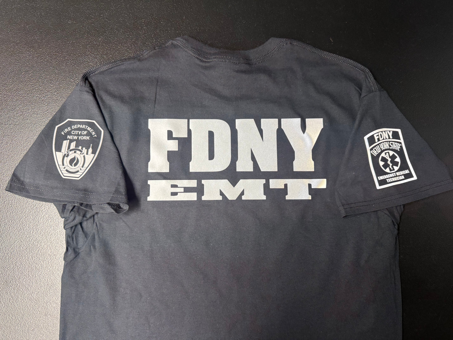 FDNY EMT Reflective T-Shirt - Unisex