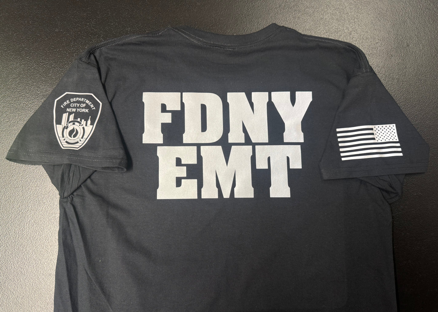 FDNY EMT Reflective T-Shirt - Unisex