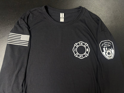 FDNY Reflective Long Sleeve Drifit T-Shirt - Unisex