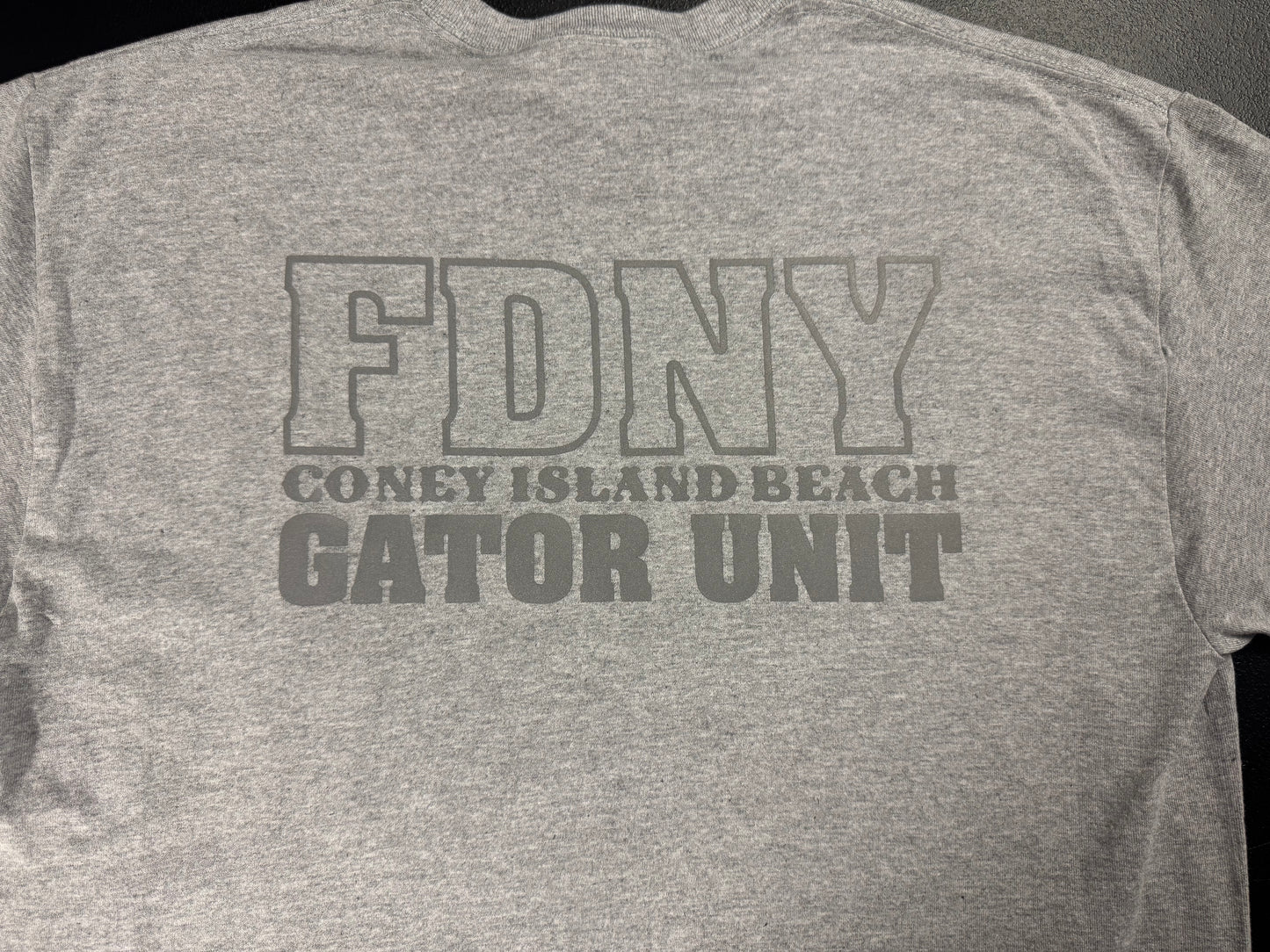 FDNY Gator Unit Reflective T-Shirt - Unisex