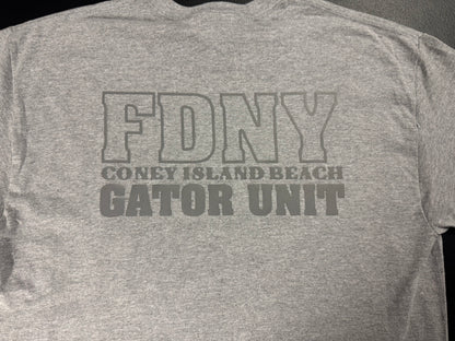 FDNY Gator Unit Reflective T-Shirt - Unisex