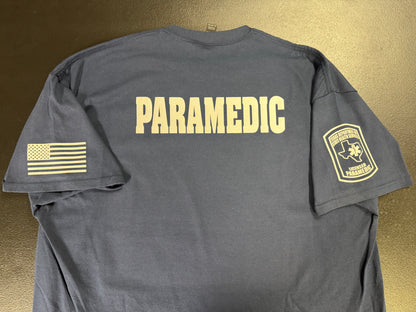 Texas Department Of Health Services Paramedic T-Shirt - Unisex