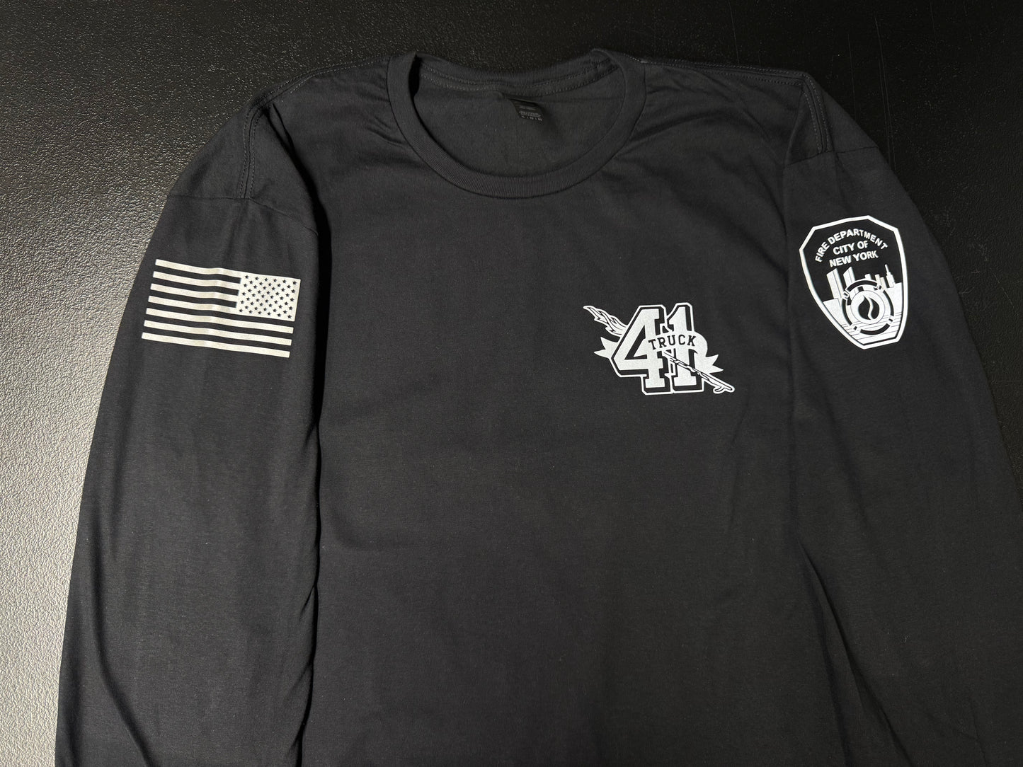 FDNY Reflective 41 Truck T-Shirt- Unisex