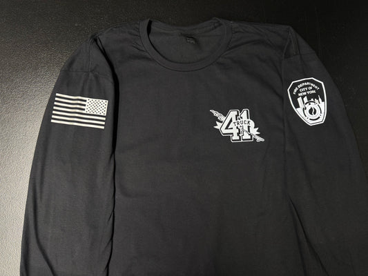 FDNY Reflective 41 Truck T-Shirt- Unisex