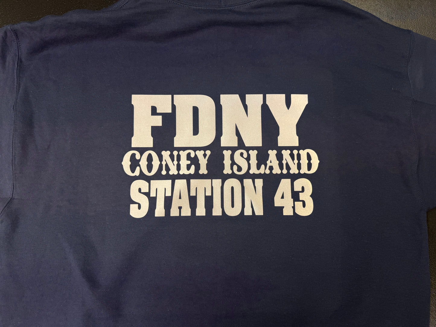 FDNY Coney Island Station 43 Reflective T-Shirt - Unisex