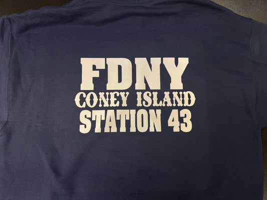 FDNY Coney Island Station 43 Reflective T-Shirt - Unisex