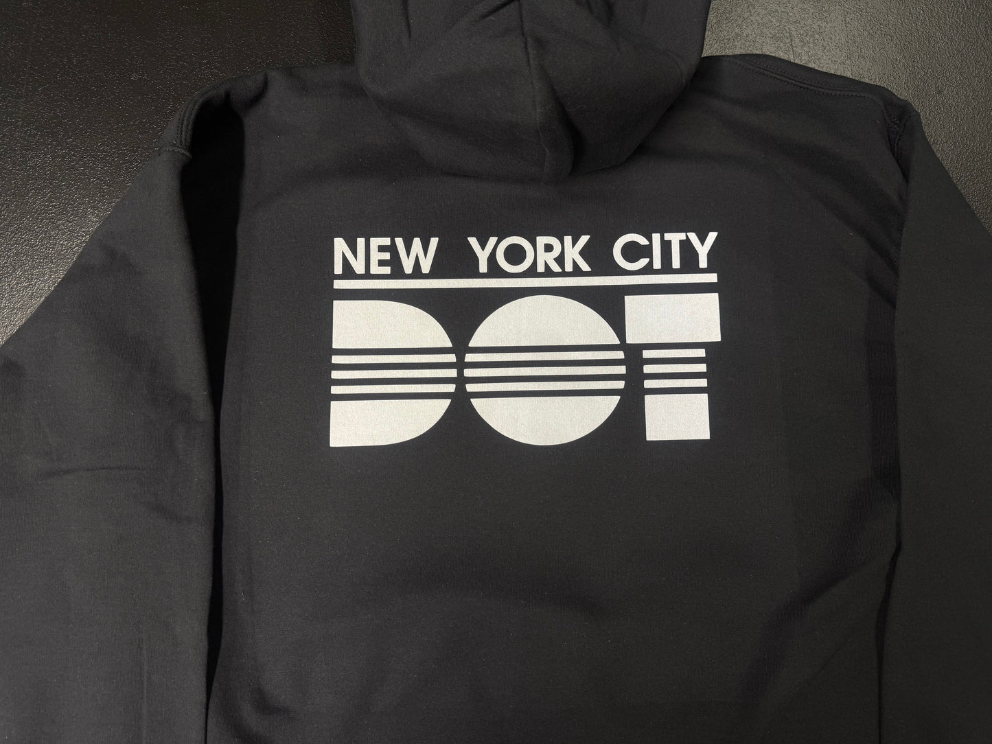 NYC DOT Reflective Pullover Hoodie