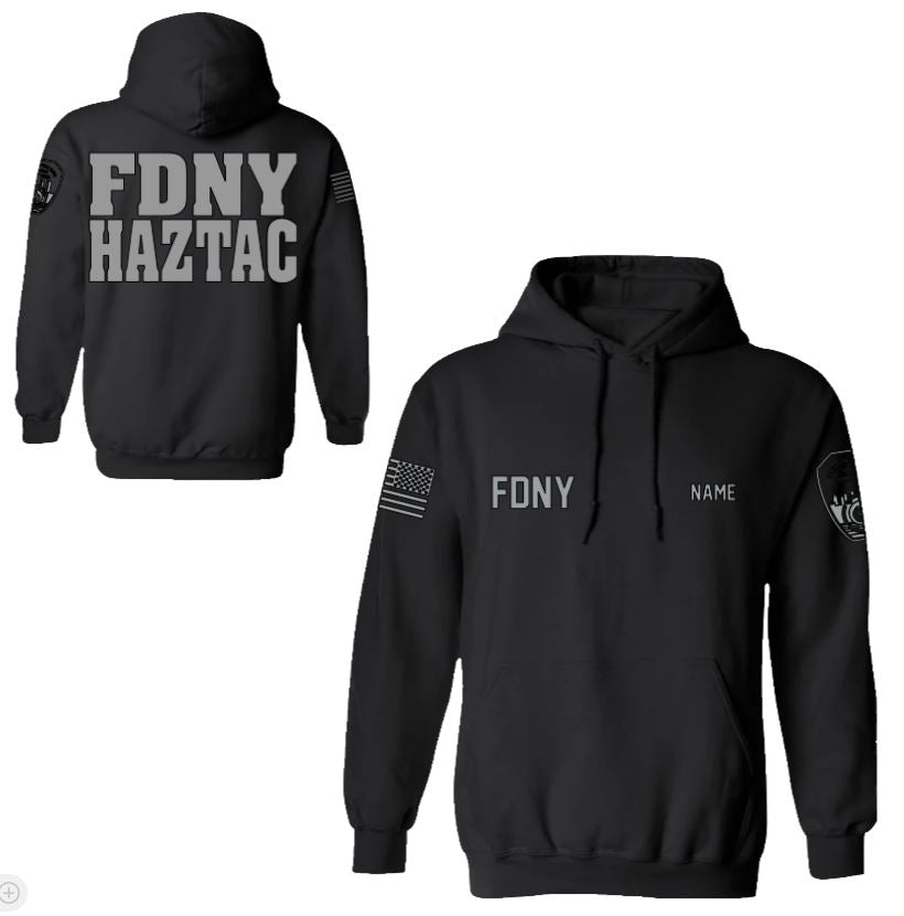 FDNY HazTac Reflective Pullover Hoodie - Unisex