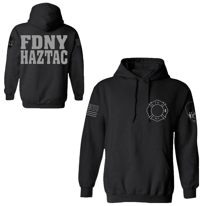 FDNY HazTac Reflective Pullover Hoodie - Unisex