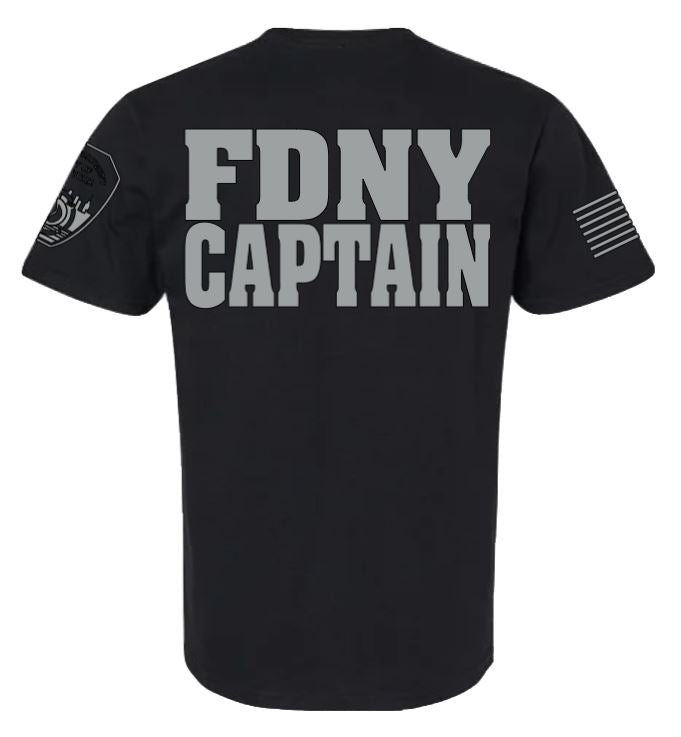 FDNY Captain Reflective T-Shirt - Unisex