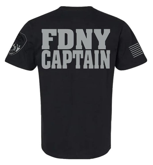 FDNY Captain Reflective T-Shirt - Unisex