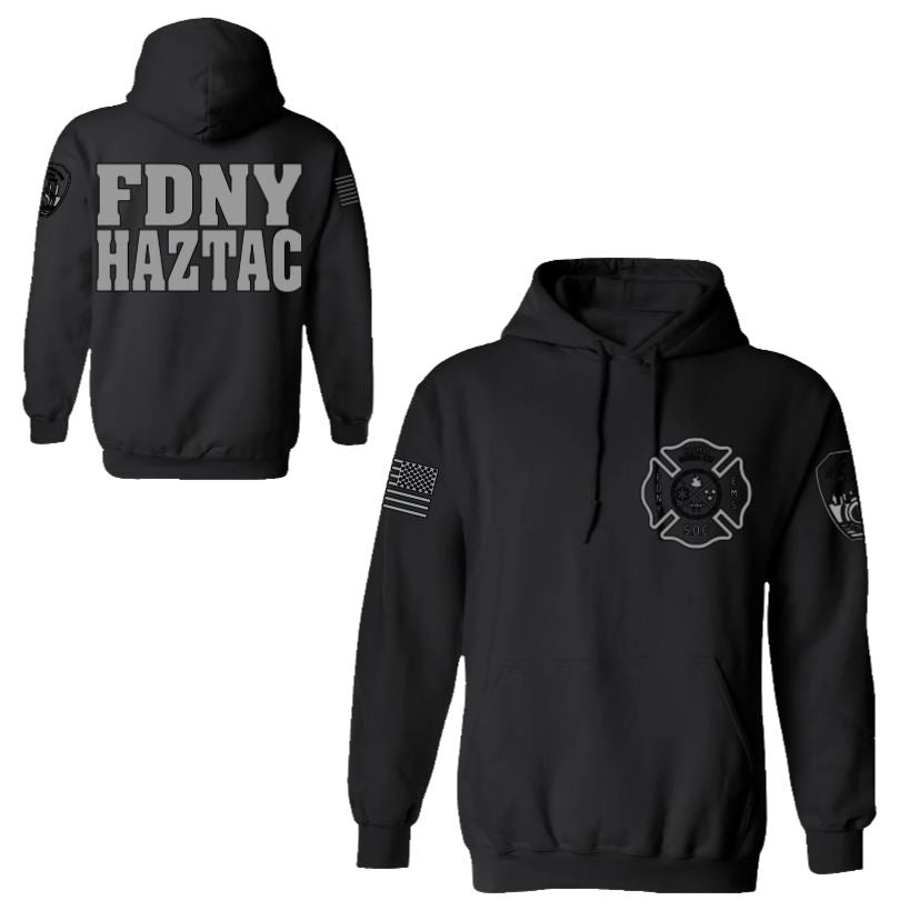 FDNY HazTac Reflective Pullover Hoodie - Unisex