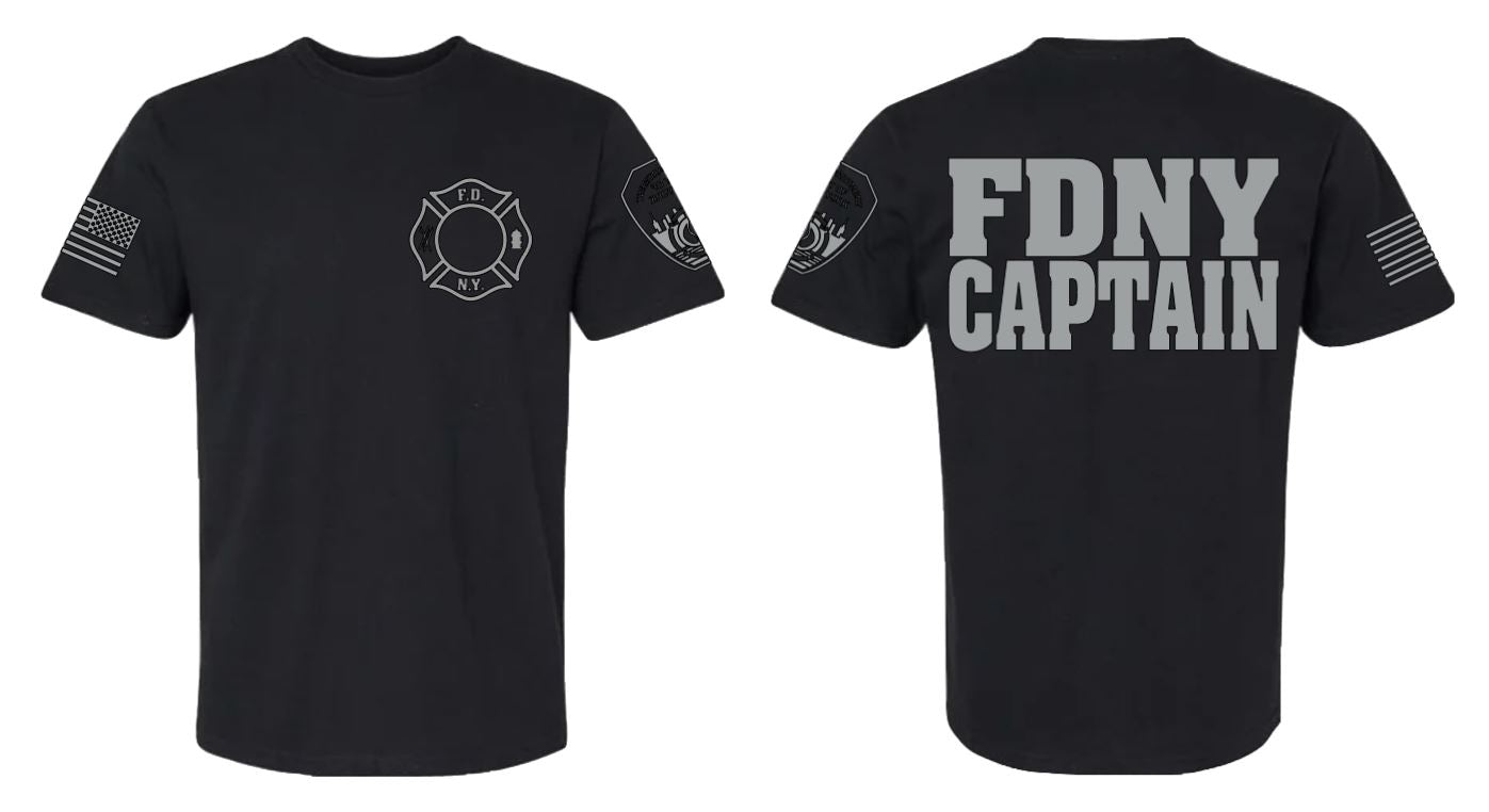 FDNY Captain Reflective T-Shirt - Unisex