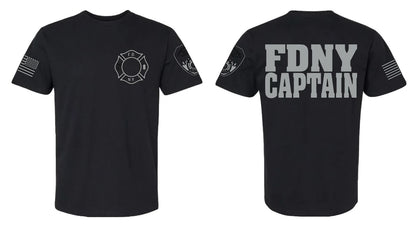 FDNY Captain Reflective T-Shirt - Unisex