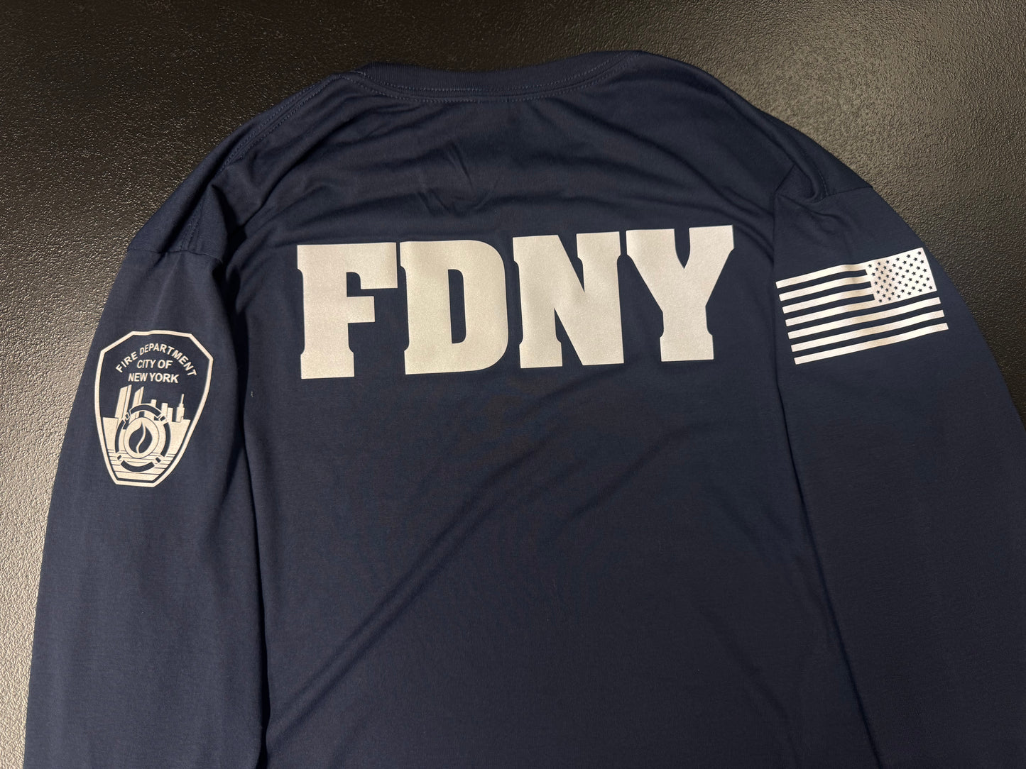 FDNY Reflective Long Sleeve Drifit T-Shirt - Unisex