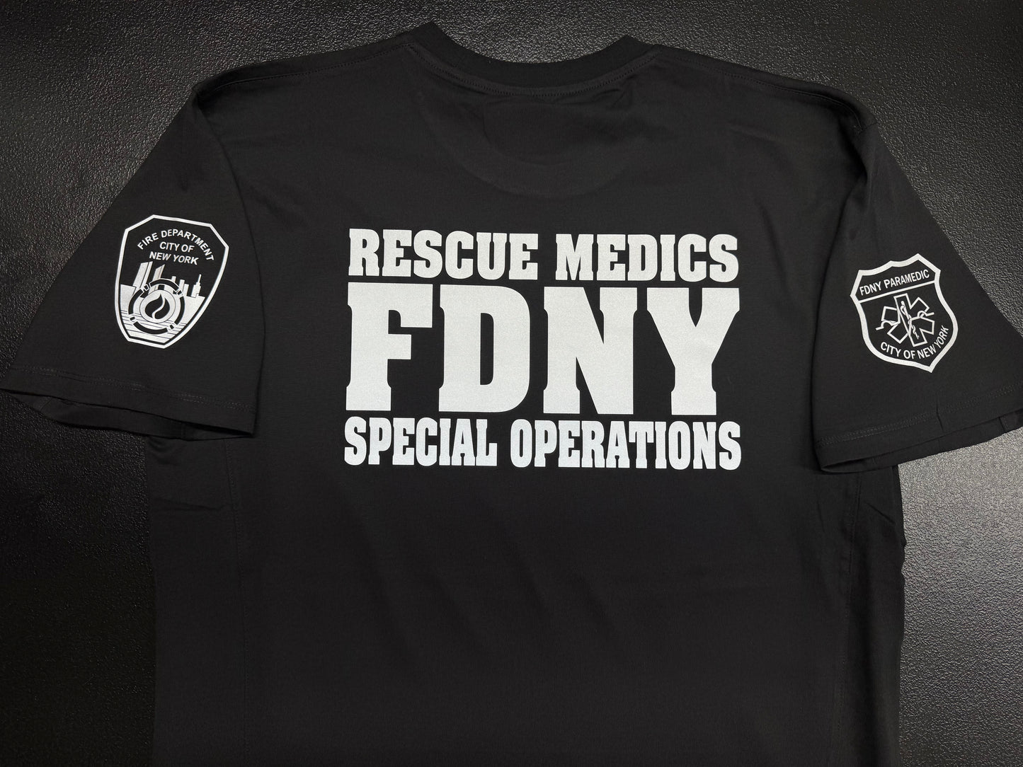 FDNY Rescue Medic Reflective T-Shirt - Unisex