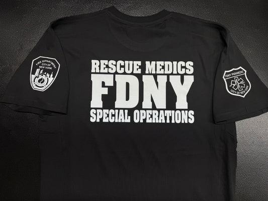 FDNY Rescue Medic Reflective T-Shirt - Unisex