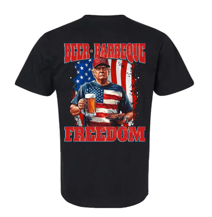 Donald Trump "Beer, Barbecue, and FREEDOM" T-Shirt