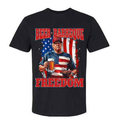 Donald Trump "Beer, Barbecue, and FREEDOM" T-Shirt