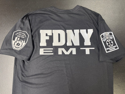 FDNY EMT Reflective T-Shirt - Unisex