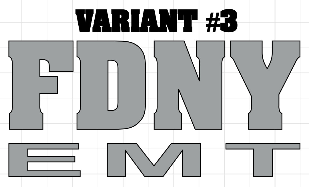 FDNY EMT Reflective T-Shirt - Unisex