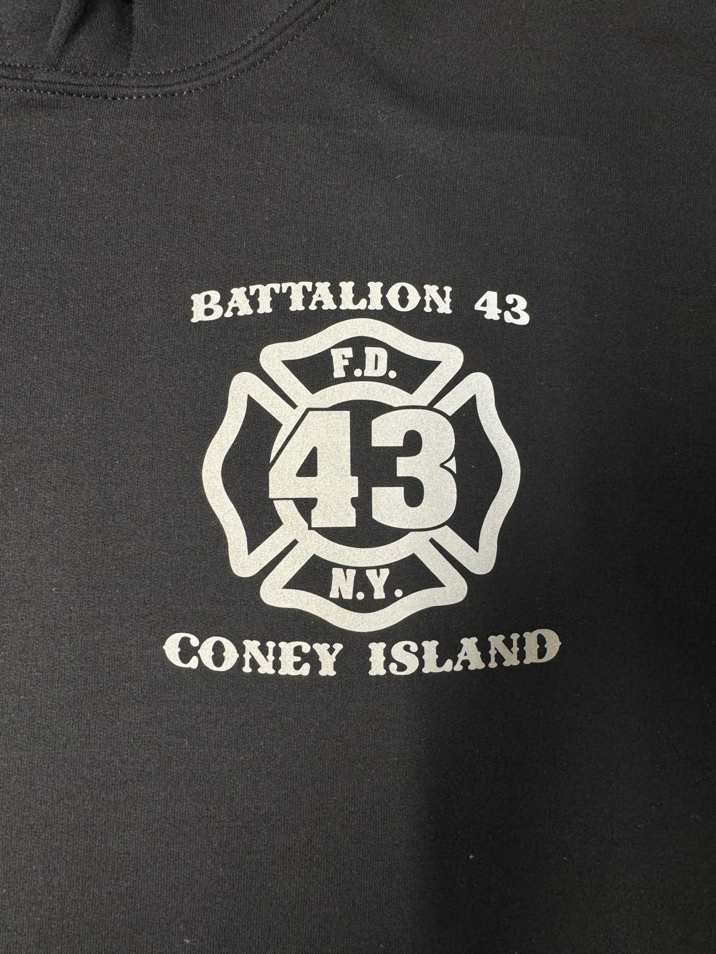 FDNY Station 43 Reflective Pullover Hoodie - Unisex