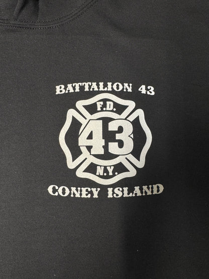 FDNY Station 43 Reflective Pullover Hoodie - Unisex
