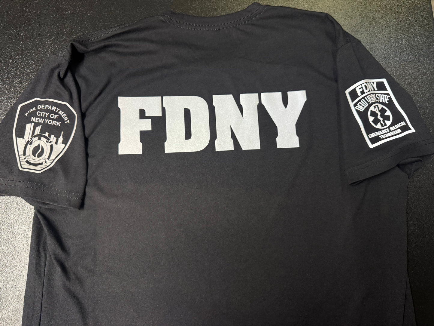 FDNY Reflective T-Shirt - Unisex