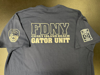 FDNY Gator Unit Reflective T-Shirt - Unisex