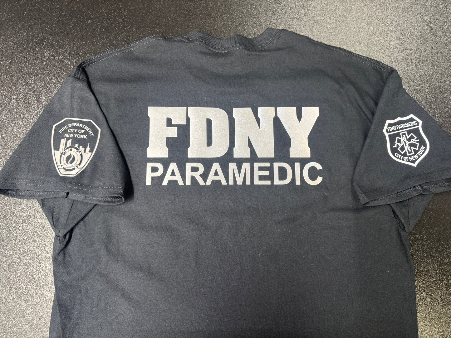 FDNY Paramedic Reflective Long Sleeve Drifit T-Shirt - Unisex