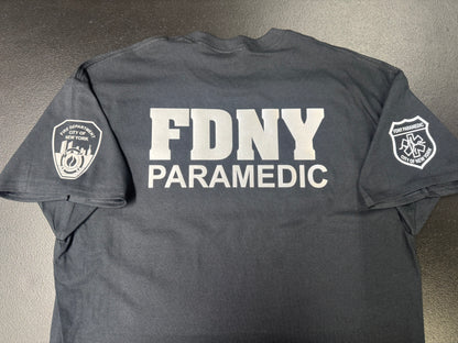 FDNY Paramedic Reflective Long Sleeve Drifit T-Shirt - Unisex