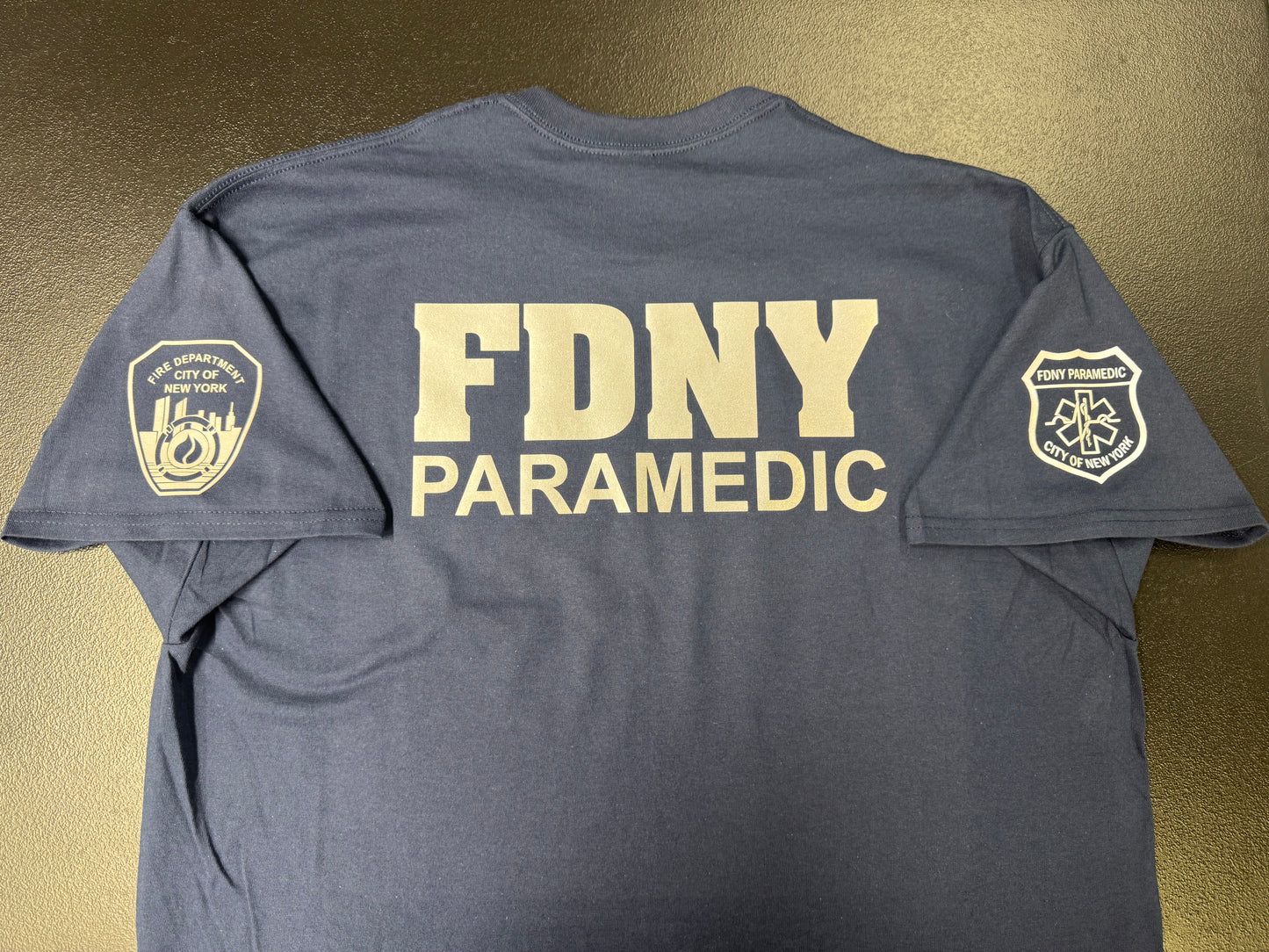 FDNY Paramedic Reflective Long Sleeve Drifit T-Shirt - Unisex