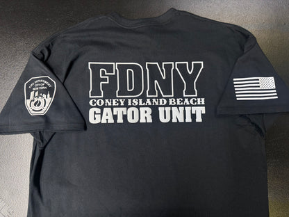 FDNY Gator Unit Reflective T-Shirt - Unisex