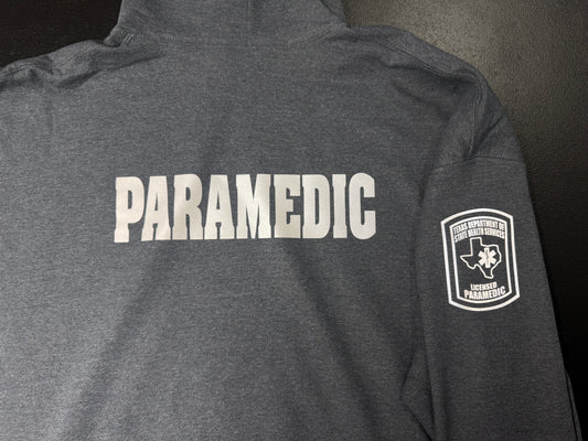 Texas Department Of Health Services Paramedic Hoodie - Unisex