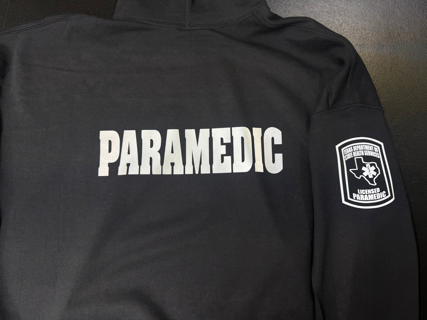 Texas Department Of Health Services Paramedic Hoodie - Unisex