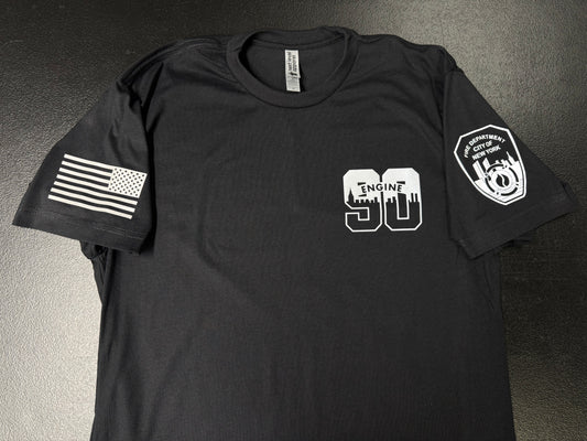 FDNY Engine Co. 90 Reflective T-Shirt