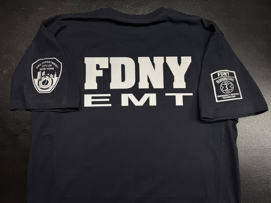 FDNY EMT Reflective T-Shirt - Unisex