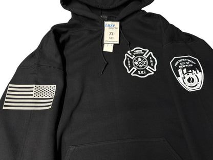 FDNY HazTac Reflective Pullover Hoodie - Unisex
