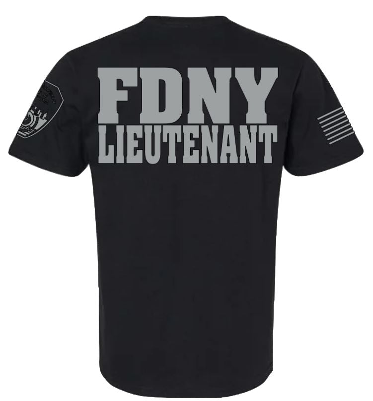 FDNY Lieutenant Reflective T-Shirt - Unisex