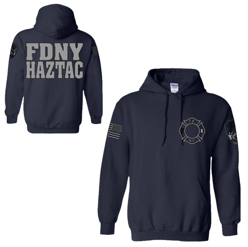FDNY HazTac Reflective Pullover Hoodie - Unisex