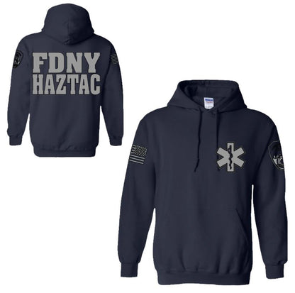 FDNY HazTac Reflective Pullover Hoodie - Unisex