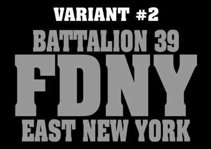 FDNY Station 39 Reflective Pullover Hoodie - Unisex